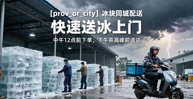 台州冰块同城配送 快速送冰上门