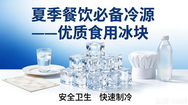 餐饮食用冰块供应商选择_食用冰块与普通冰块区别_台州食用冰块销售